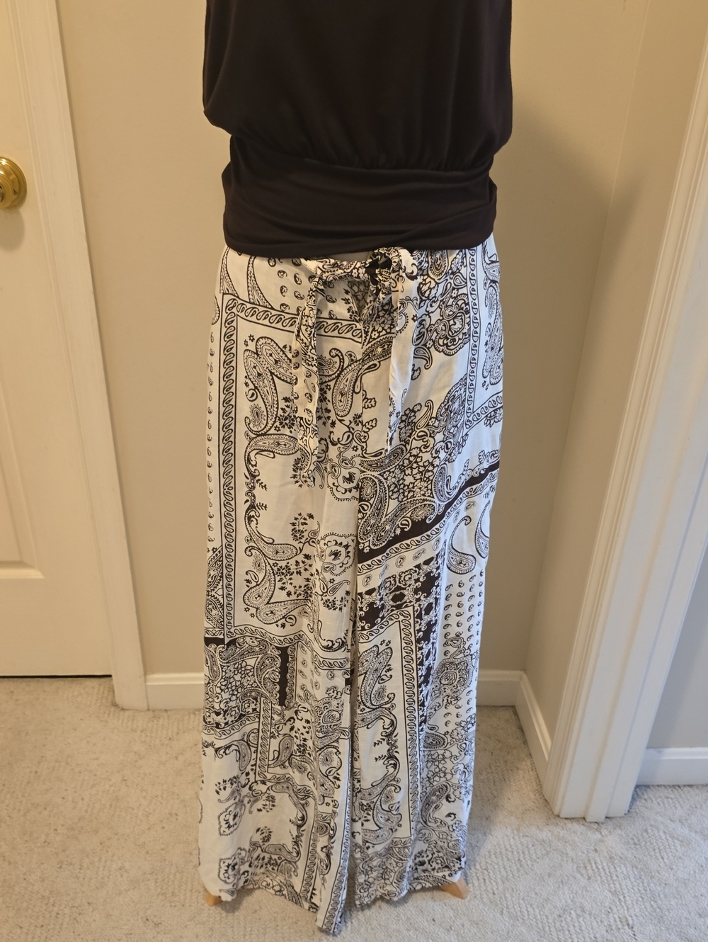 Brown & Beige True Destinations Wide Leg Pants